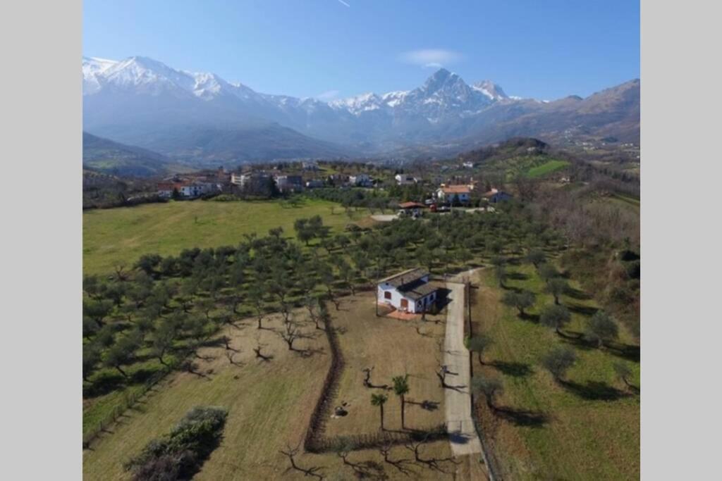La Casetta Di Trignano Isola del Gran Sasso d'Italia Luaran gambar